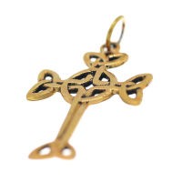 Bronzeanhänger Kreuz aus Keltischem Knoten