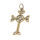 Bronzeanhänger Kreuz aus Keltischem Knoten