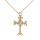 Bronzeanhänger Kreuz aus Keltischem Knoten