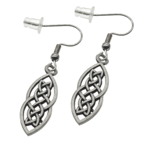 Pewter Earring - Celtic Knot