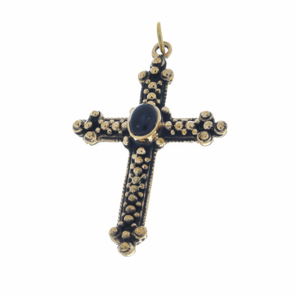 Bronzeanhänger Kreuz