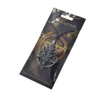 Pewter pendant - Baphomet on Pentagram