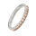 Stainless steel ring - Cubic zirconia  60 DE / 9 US
