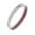 Stainless steel ring - Cubic zirconia Red 52 DE / 6 US