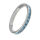 Edelstahlring - Cubik Zirkonia Türkis-60 DE / 9 US