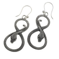 Bronze earrings - Snake “Viper”