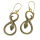 Bronze earrings - Snake “Viper”