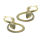 Bronze earrings - Snake “Viper”