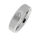 Edelstahlring - 6mm - matt - mit Stein - DE 48 / US 04