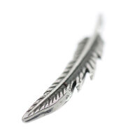 Stainless Steel Pendant - Indian Feather