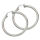 Stainless steel hoop earring - classic 50mm