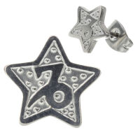 Edelstahl-Ohrstecker - Zodiac