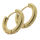 rund poliert PVD-Gold 17 x 3mm