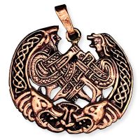 Bronzeanhänger - Keltischer Knoten "Drago"