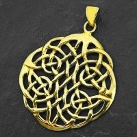 Bronzeanhänger- Keltischer Knoten
