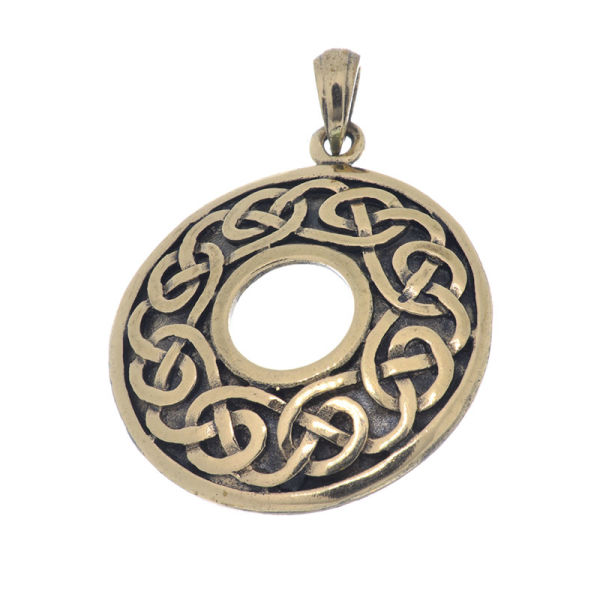 Bronzeanhänger- Keltisches Amulett
