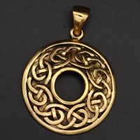 Bronzeanhänger- Keltisches Amulett