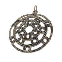 Bronzeanhänger - Amulett aus keltischen Knoten