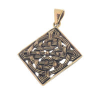 Bronzeanhänger- Keltische Knoten