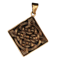 Bronzeanhänger- Keltische Knoten