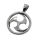 Stainless steel Pendant - Triskele