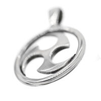 Stainless steel Pendant - Triskele polished