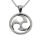 Stainless steel Pendant - Triskele polished