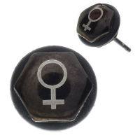 Edelstahlohrstecker - Weiblich Zeichen