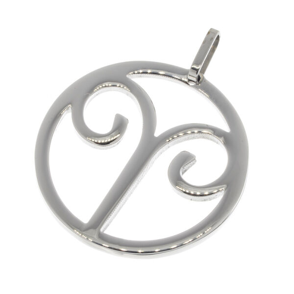 Stainless Steel Pendant - Zodiac Signs Aries