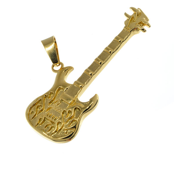 Stainless steel pendant - Bass "Hellfire"