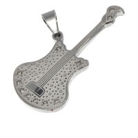 Edelstahlanhänger -  Gitarre "Country"
