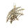 Bronze Pendant - Spider Web