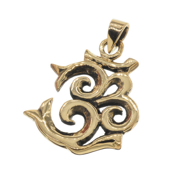 Bronzeanhänger - Om Symbol