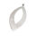 925 Sterling Silber Anhänger - offenes Design