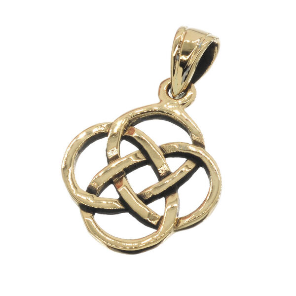 Bronze pendant - Celtic knot
