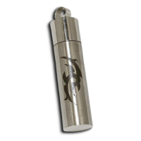 Stainless Steel Pendant - SOS Capsule “Dragon”