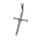Edelstahlanhänger - Kreuz mit Jesus