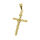 Edelstahlanhänger - Kreuz mit Jesus