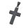 Stainless steel pendant “Carbon Cross”