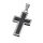 Stainless steel pendant “Carbon Cross”...