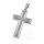 swivel cross with Spanish text 45mm