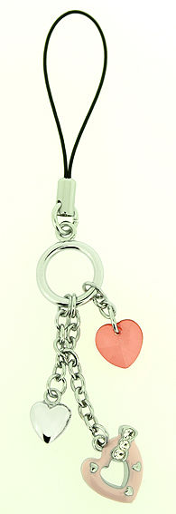 Schlüsselanhänger - Herz - Rotes Herz - Pinkes Herz