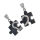 Two-tone black/steel