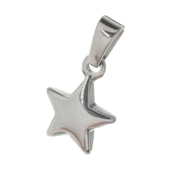 Stainless Steel Pendant - Star Steel