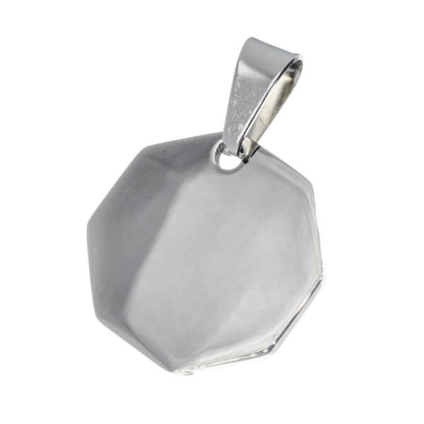 Edelstahlanhänger - Gravurplatte - Dogtag