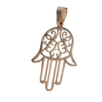 Stainless steel pendant - Hamsa hand
