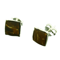 Ohrstecker 925er Sterling Silber- natural Muschel