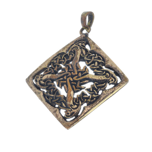 Bronzeanhänger Keltischer Knoten Amulett