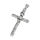 Stainless Steel Pendant - “Skull” Cross
