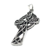 Stainless Steel Pendant - “Celtic Cross”